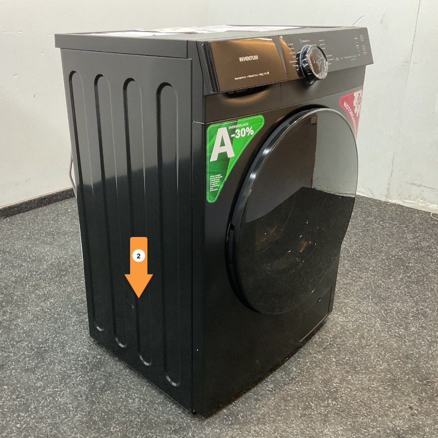 Inventum wasmachine VWM8030B - 8kg - Zwart
