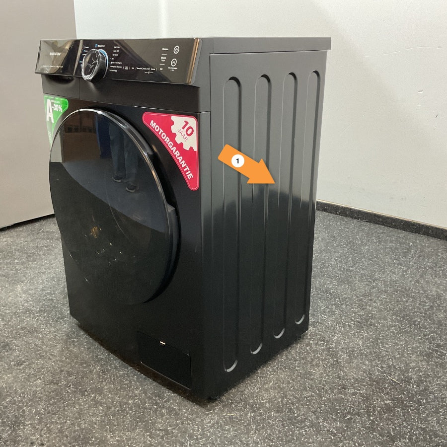 Inventum wasmachine VWM8030B - 8kg - Zwart