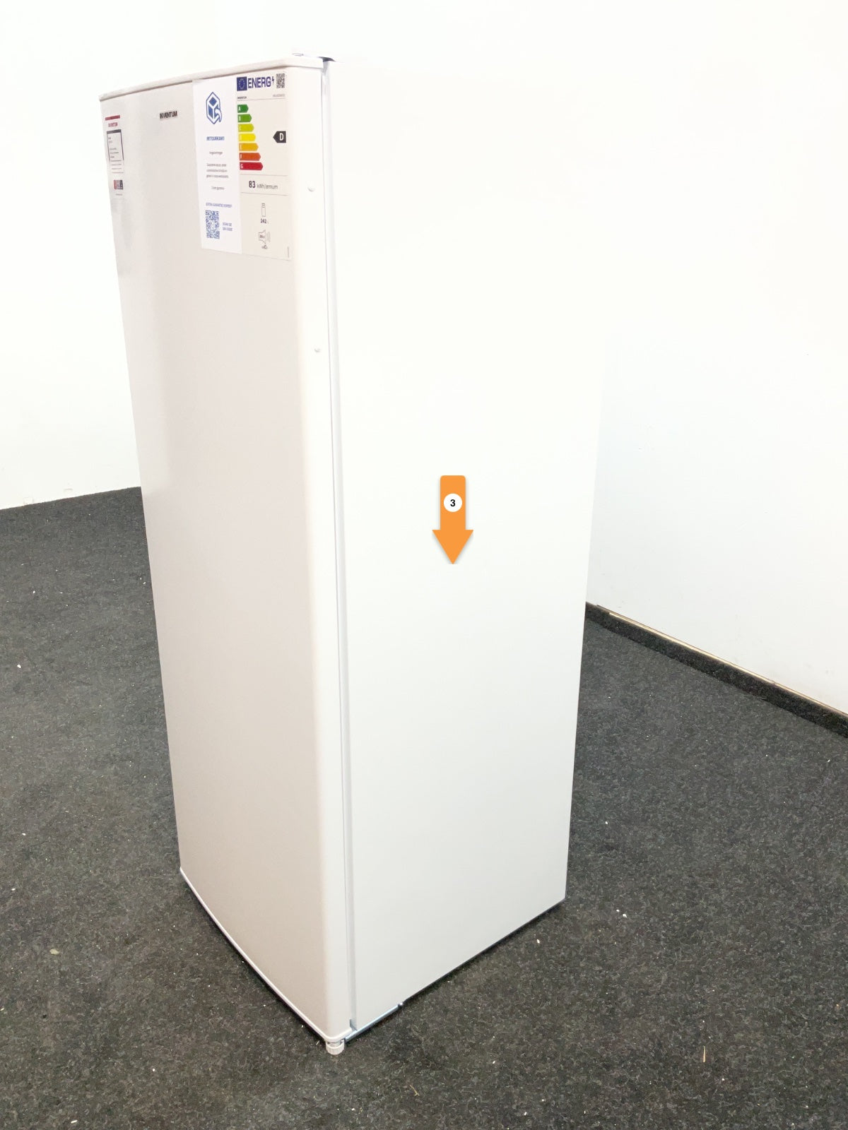 Inventum koelkast KK1430W - 143 cm hoog - Wit