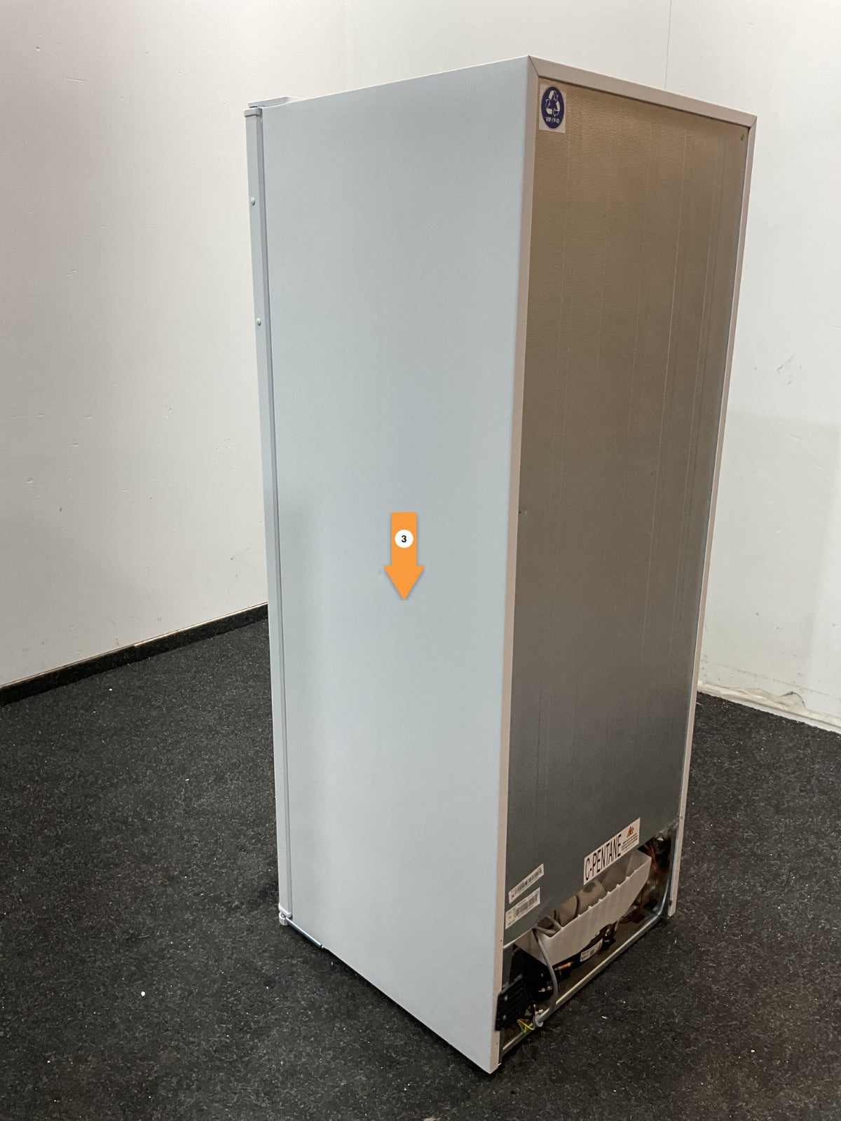 Inventum koelkast KK1430W - 143 cm hoog - Wit