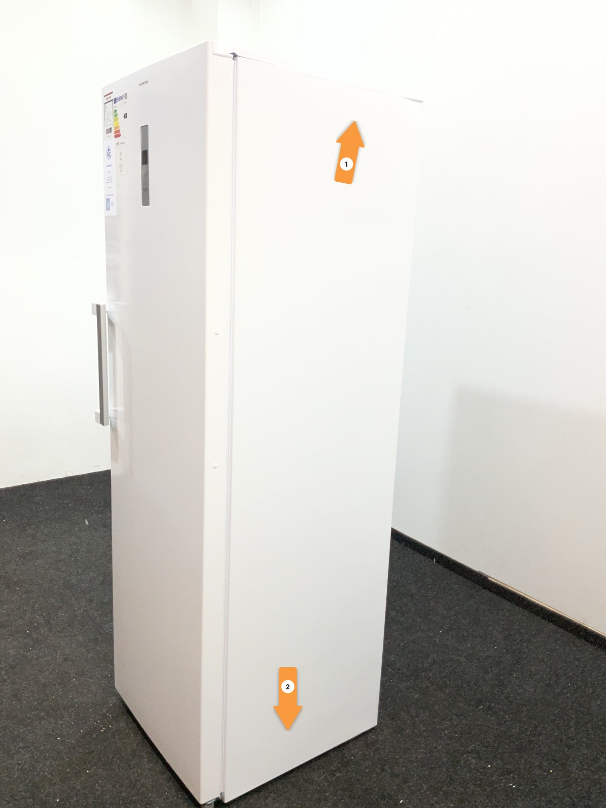 Inventum vrieskast VR1850W - Tot -15°C - Wit