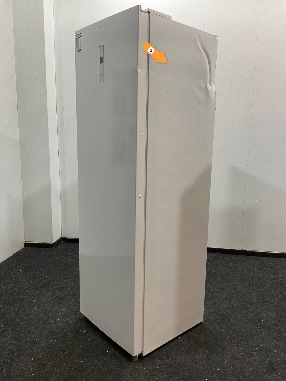 Inventum vrieskast VR1850W - Tot -15°C - Wit
