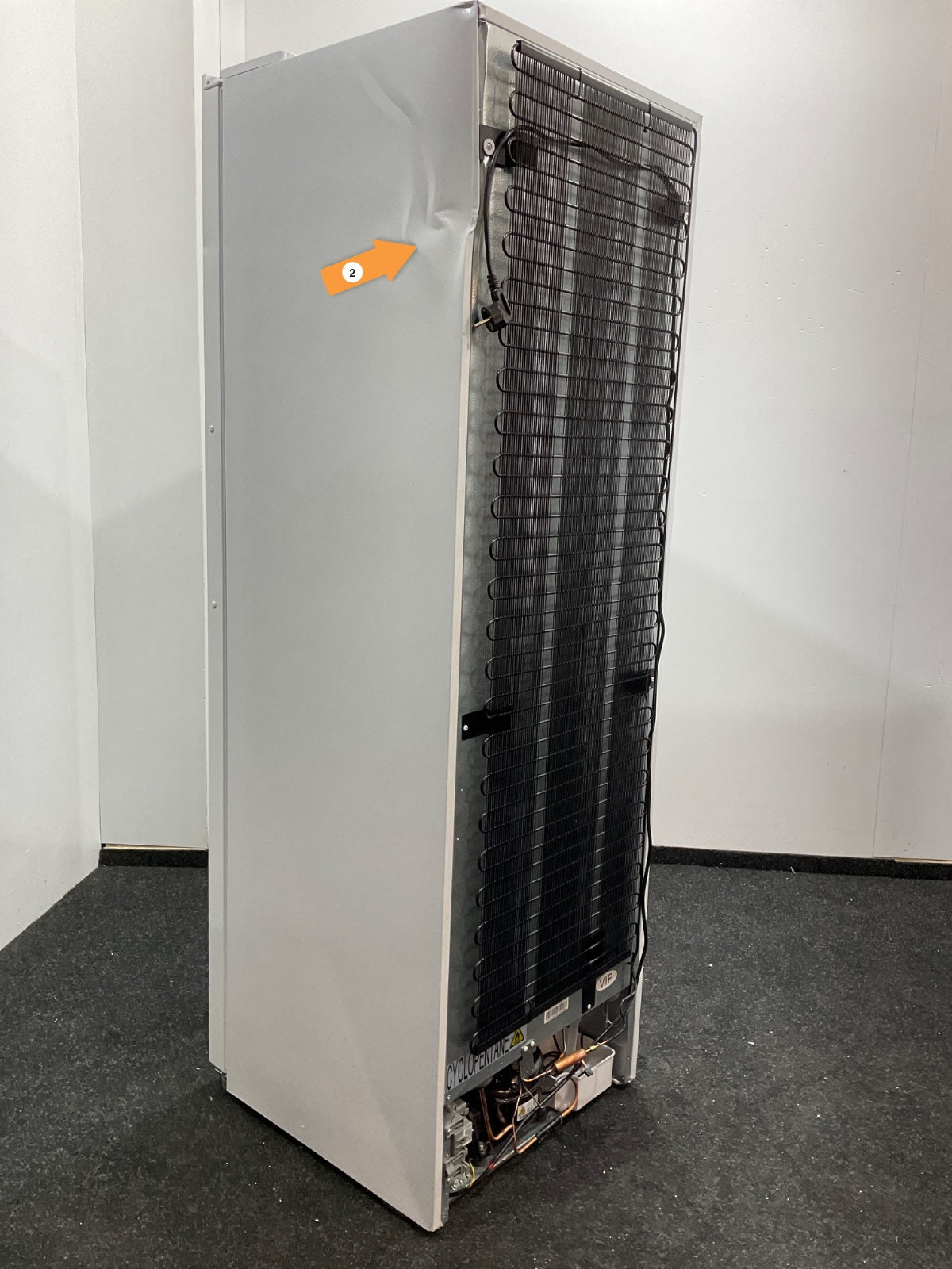 Inventum vrieskast VR1850W - Tot -15°C - Wit