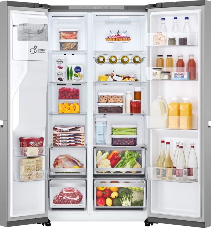 LG Amerikaanse koelkast GSLE81PYBC - 628L