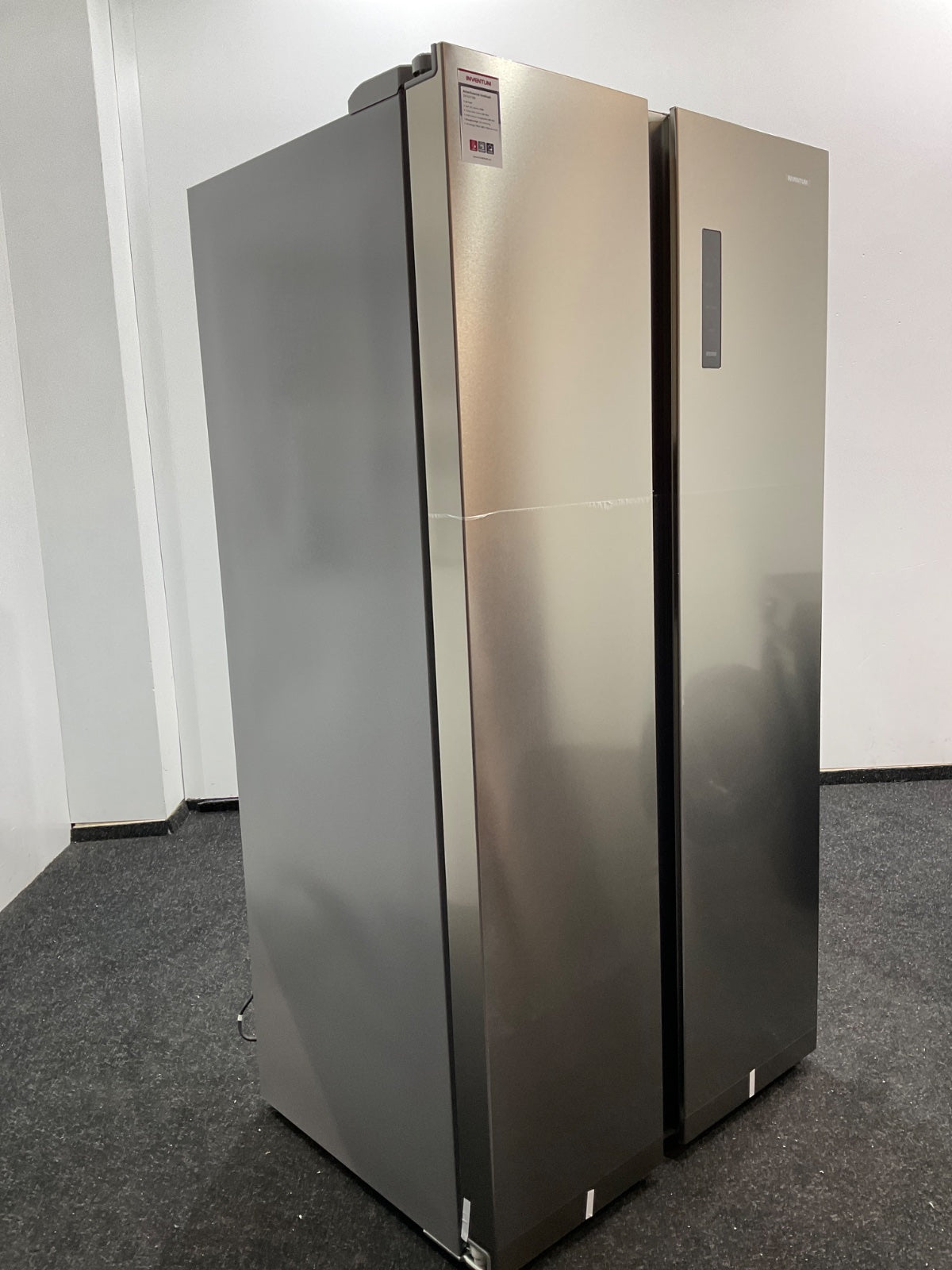 Inventum Amerikaanse koelkast SKV0178R - RVS
