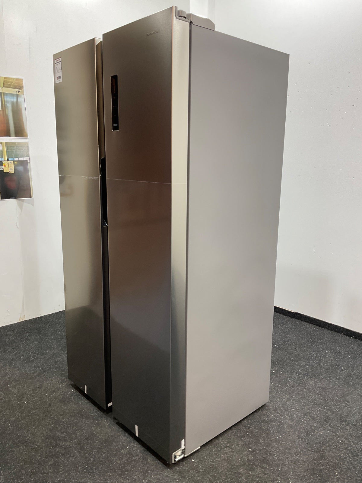 Inventum Amerikaanse koelkast SKV0178R - RVS