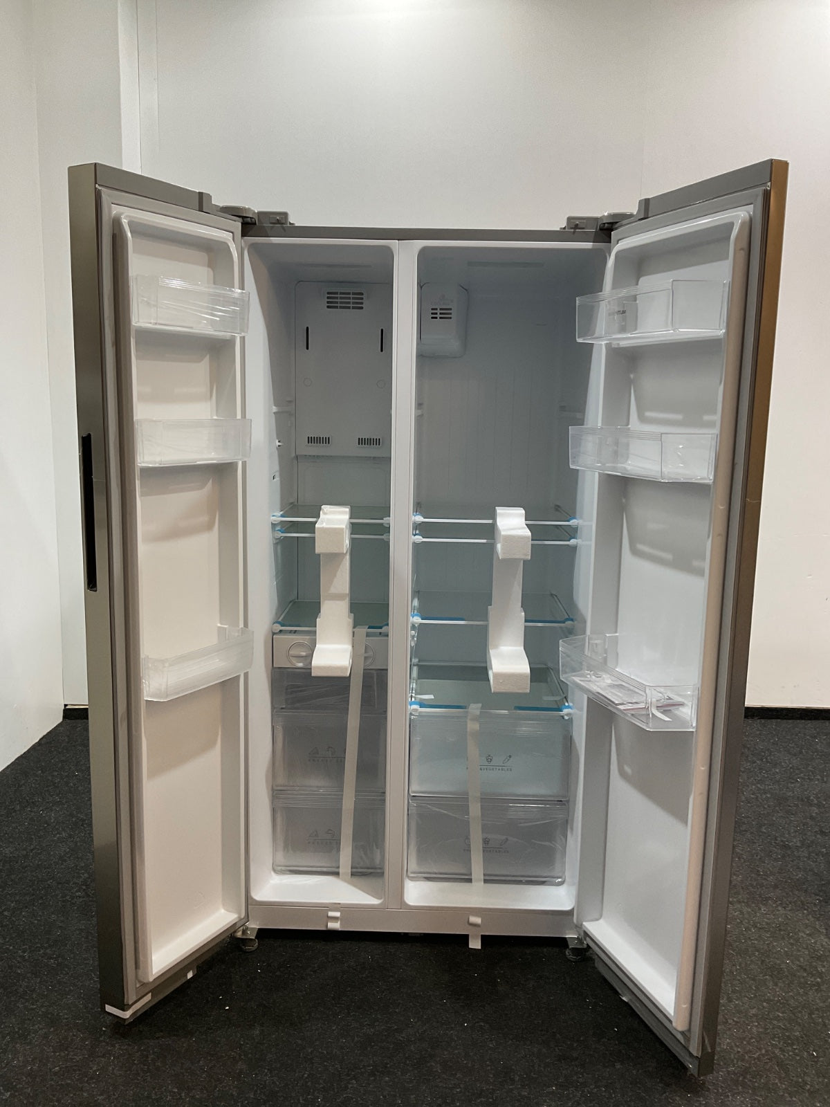 Inventum Amerikaanse koelkast SKV0178R - RVS