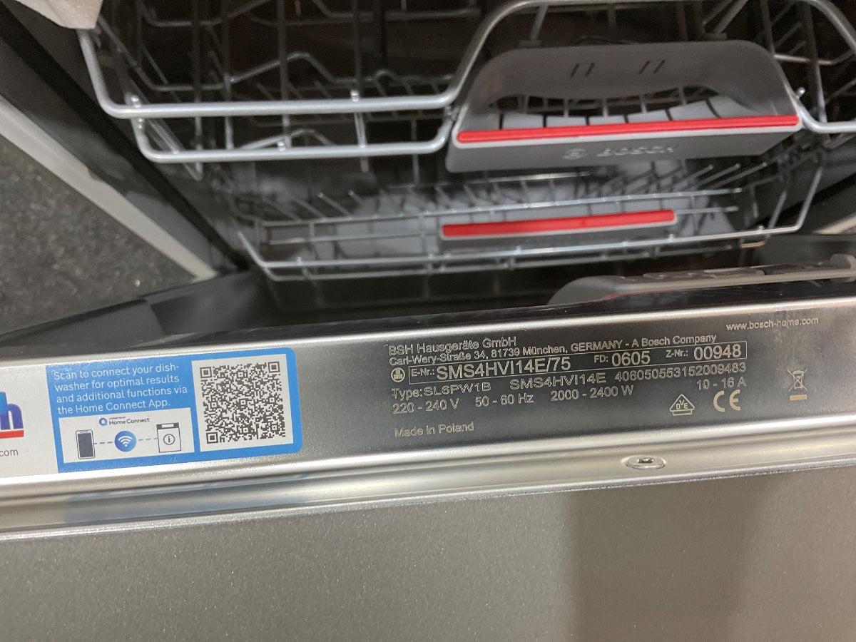 Bosch vaatwasser SMS4HVI14E - Serie 4 - Vrijstaand