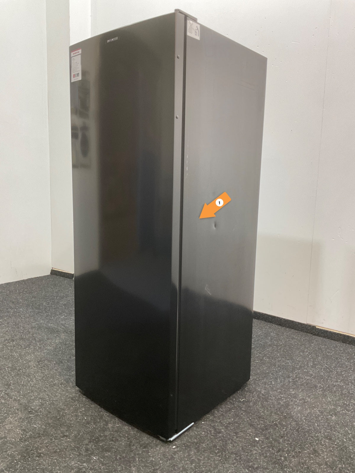 Inventum vrieskast VR1430B - Vrijstaand - Zwart