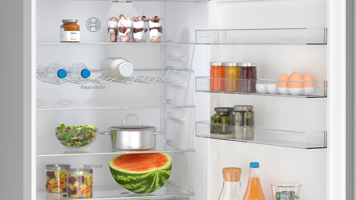 Bosch koelkast KGN492LDF - Serie 4 - Extra breed - RVS