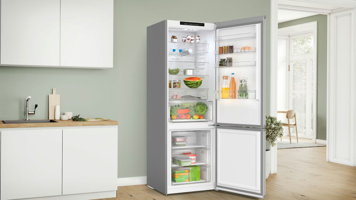 Bosch koelkast KGN492LDF - Serie 4 - Extra breed - RVS