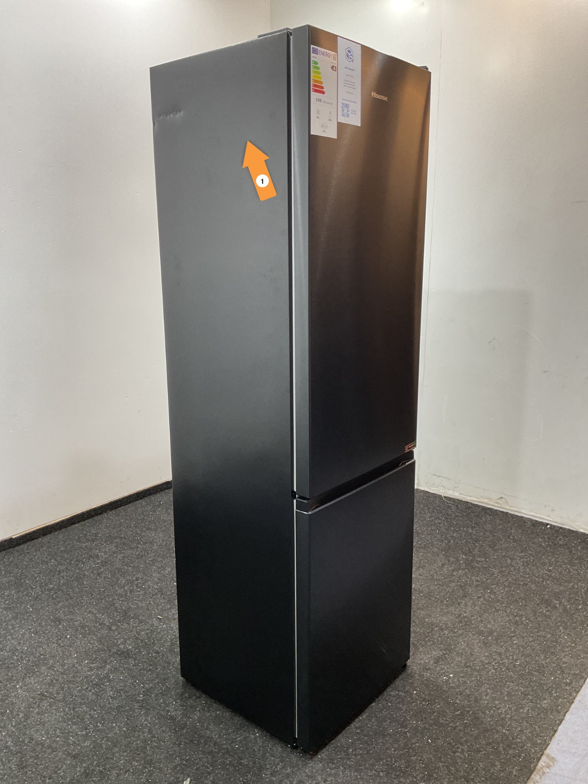 Hisense koelkast RB440N4AFA - No Frost - Zwart
