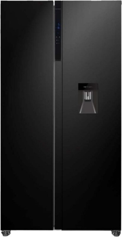 Frilec Amerikaanse Koelkast BONNSBS-680-WS-040CB - Vrijstaand - Zwart