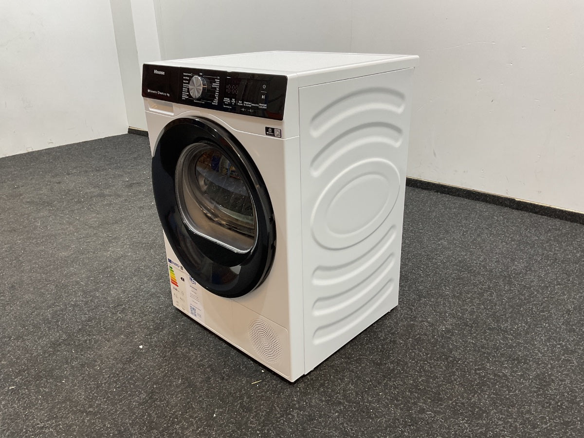 Hisense warmtepompdroger DH3S902BWCC - 9 kg - Vrijstaand
