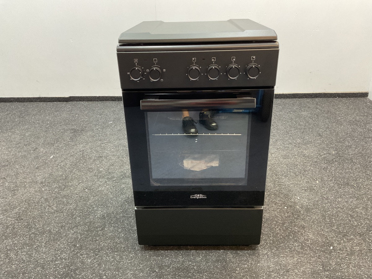 Everglades elektrisch fornuis EVCK5110 - Mat Zwart