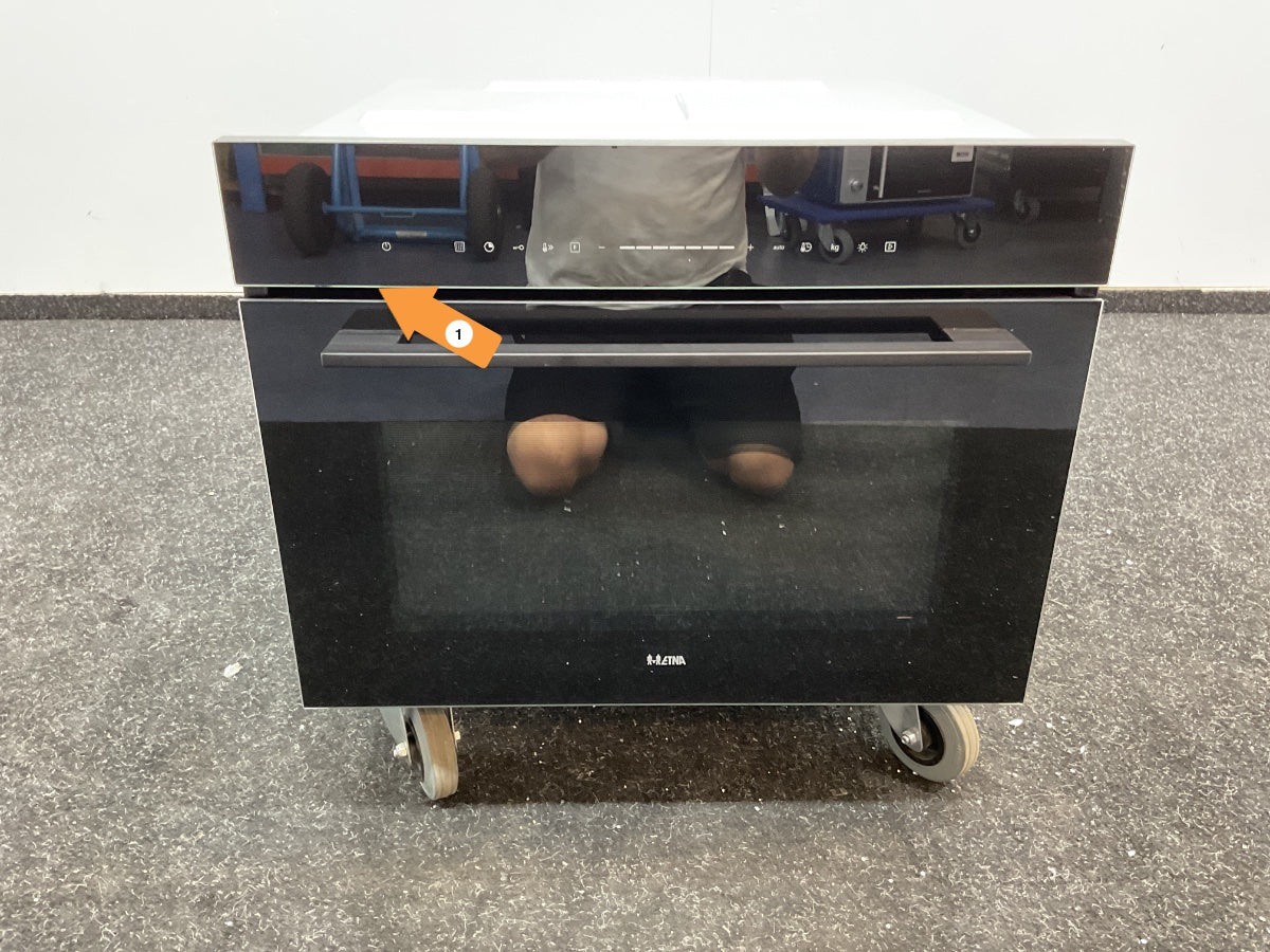 ETNA inbouwoven met magnetronfunctie CM250ZT