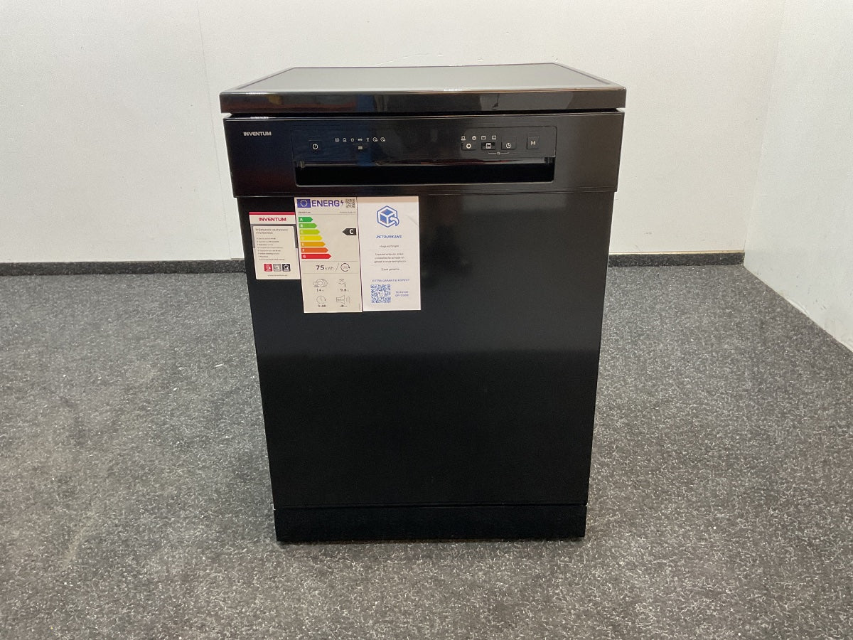 Inventum vaatwasser VVW6036AB - Vrijstaand - Zwart