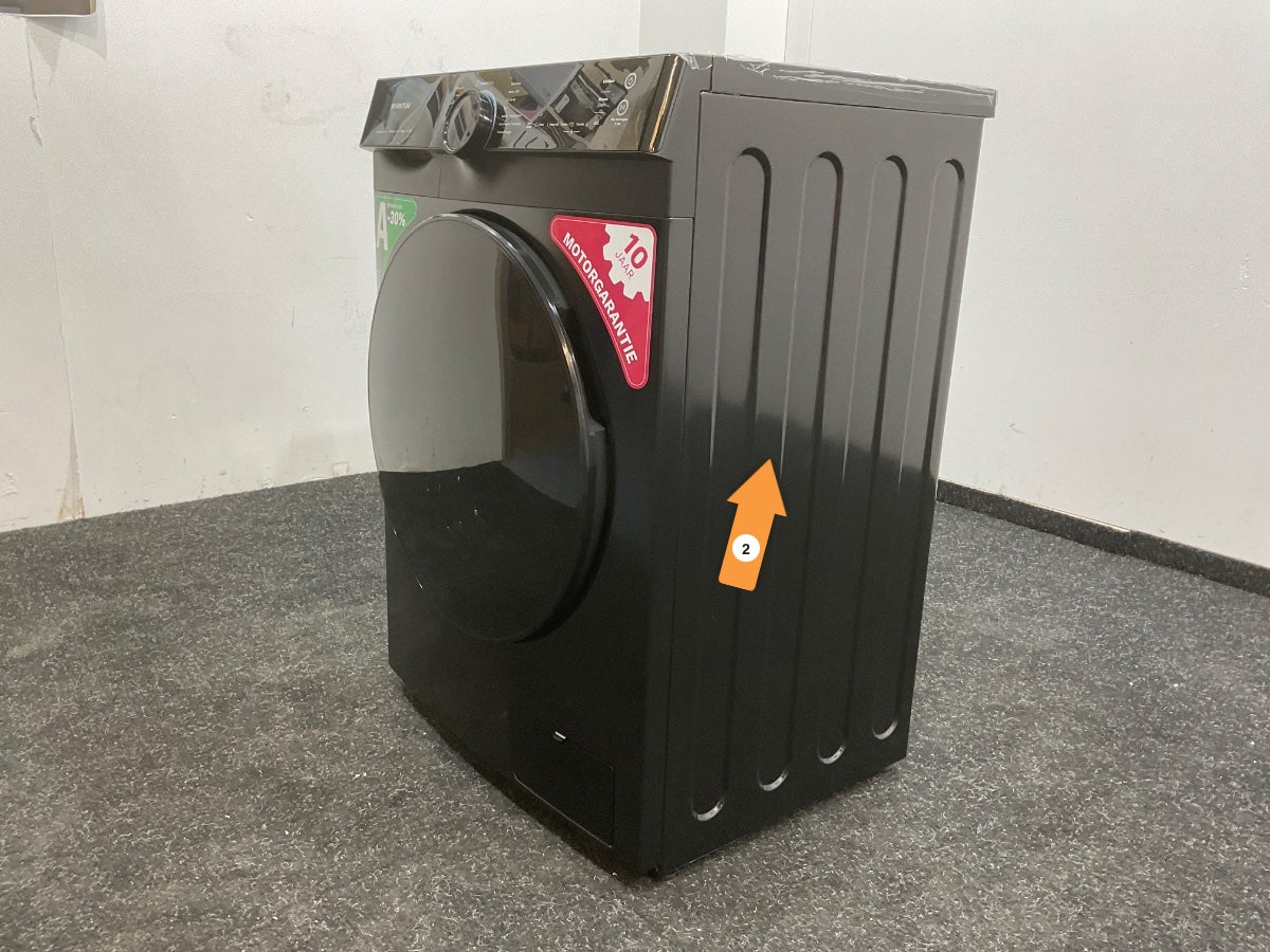 Inventum wasmachine VWM8030B - 8kg - Zwart