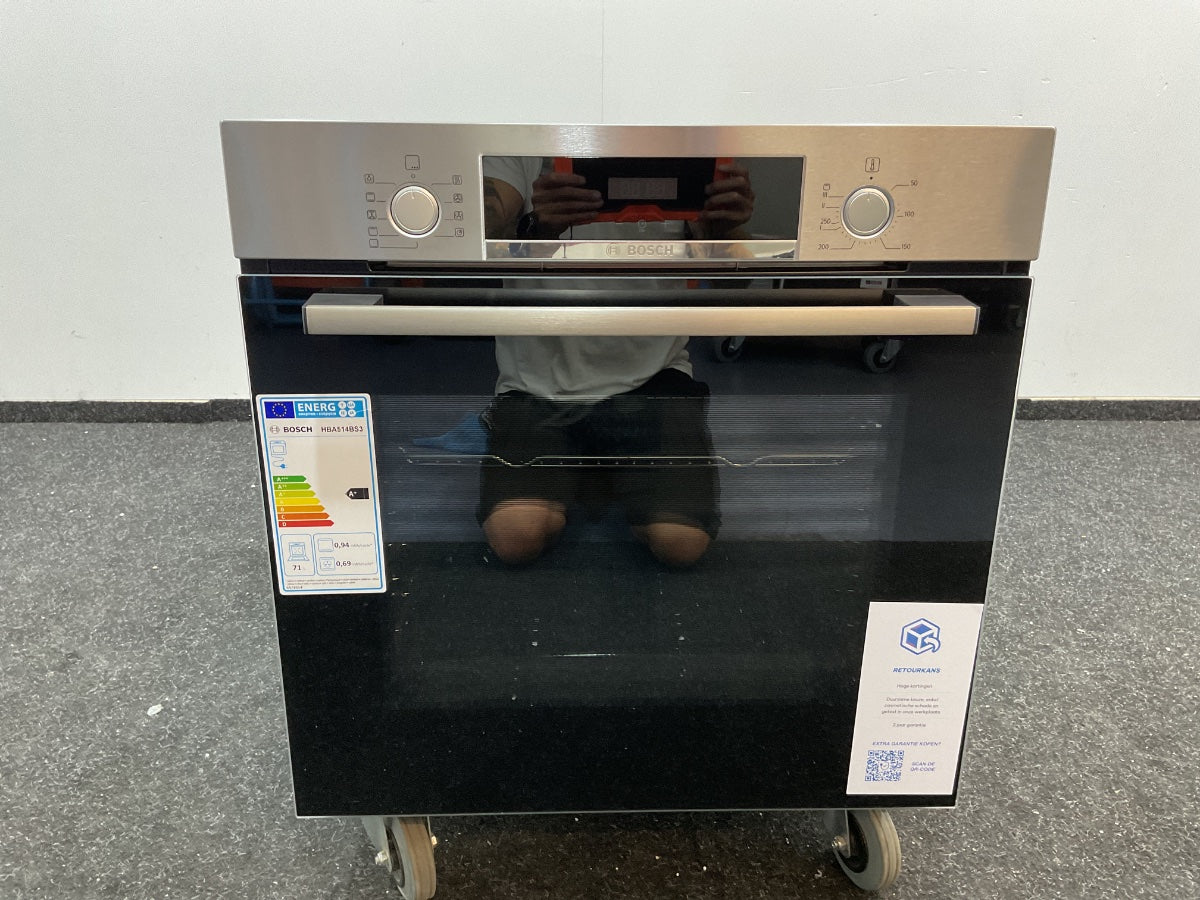 Bosch inbouwoven HBA514BS3 - Serie 4 - 71 l