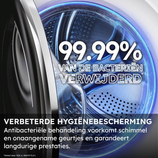 Haier wasmachine HW100-BD14397PGUS – 10kg - Antraciet