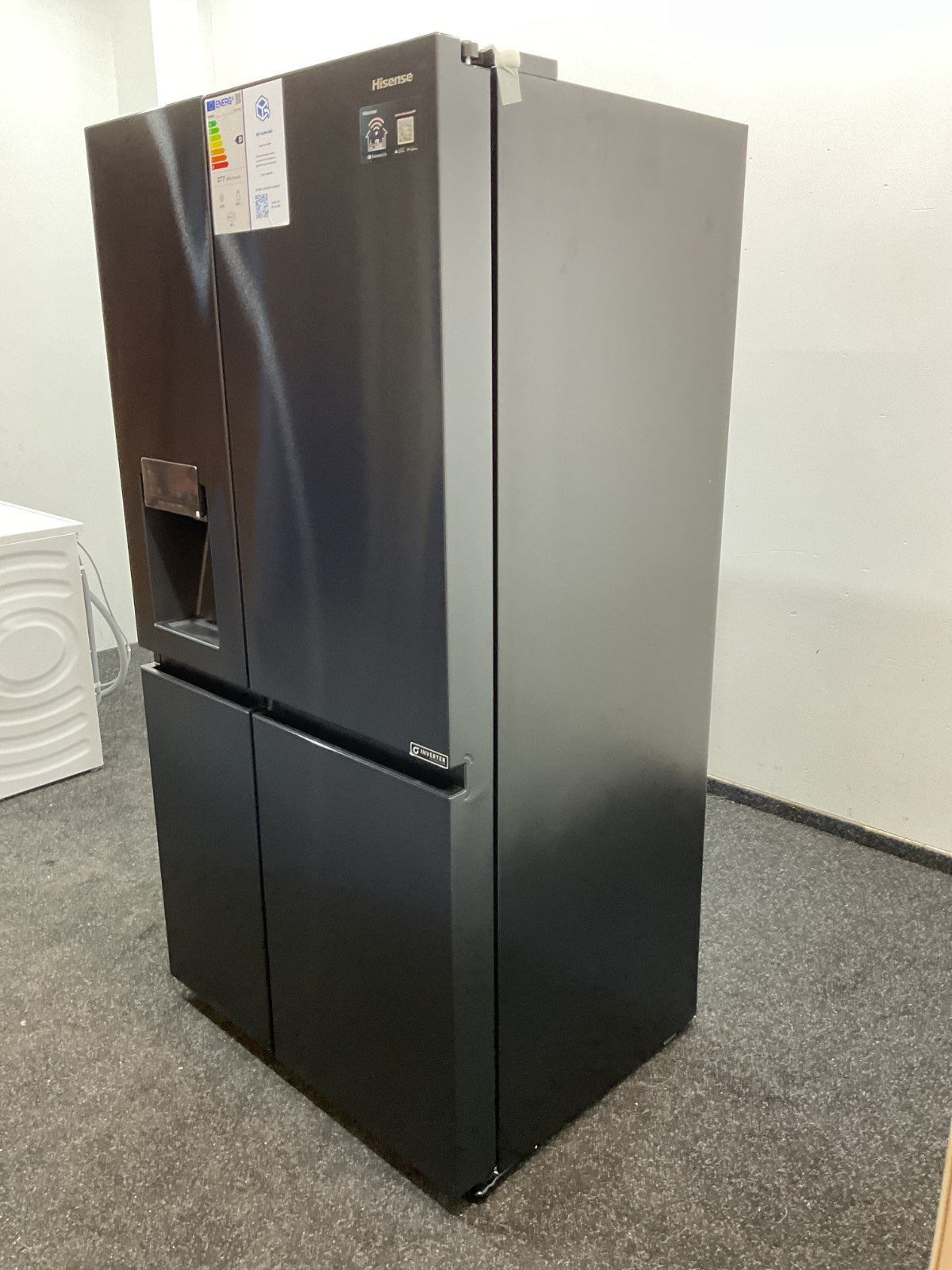 Hisense Amerikaanse koelkast RS818N4IFD - Zwart