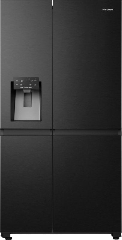 Hisense Amerikaanse koelkast RS818N4IFD - Zwart