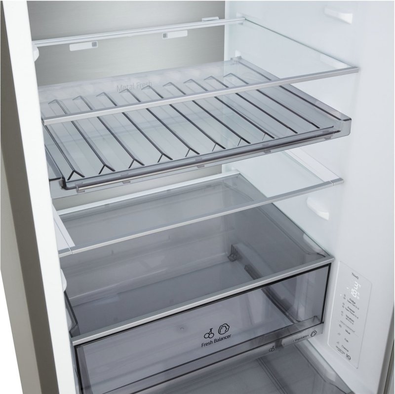LG GBBS514CPY Koel-vriescombinatie 333L