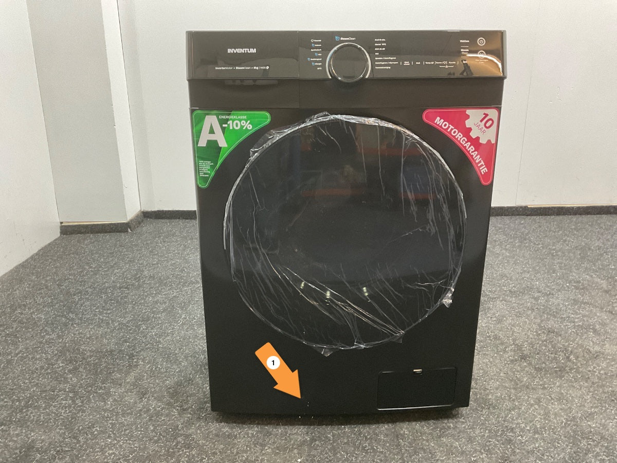 Inventum wasmachine VWM8010B - Zwart