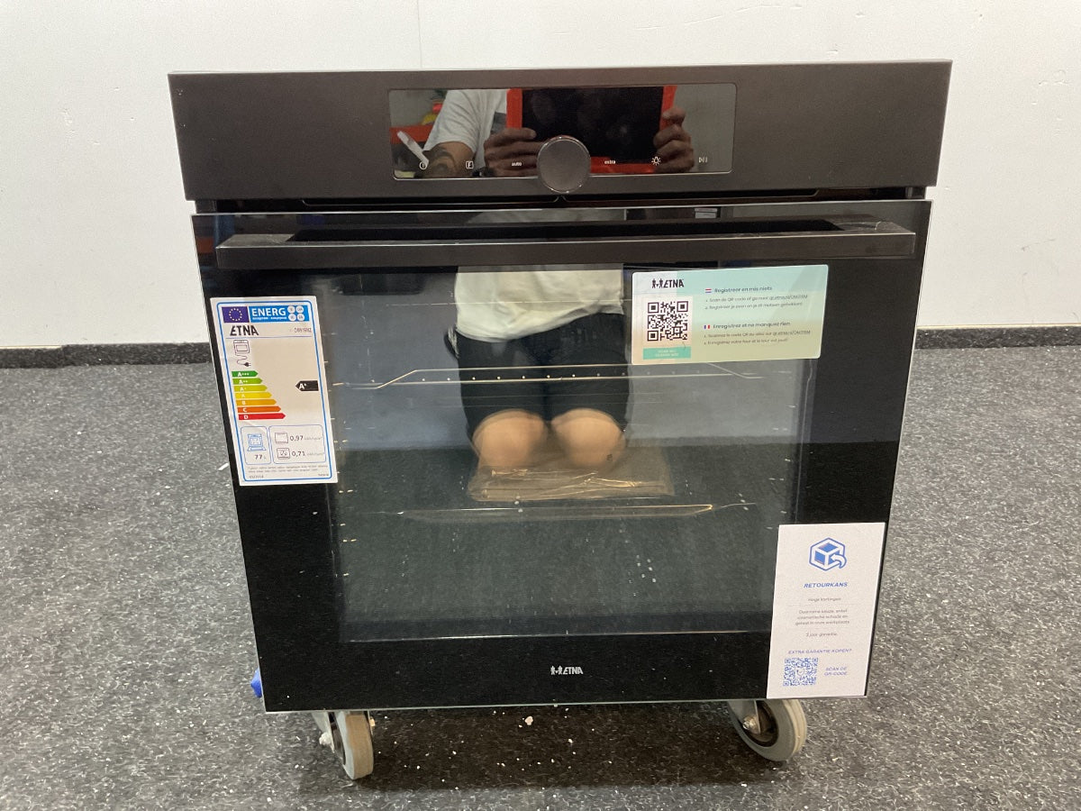 ETNA inbouwoven OM916MZ - Pizza oven - Matzwart