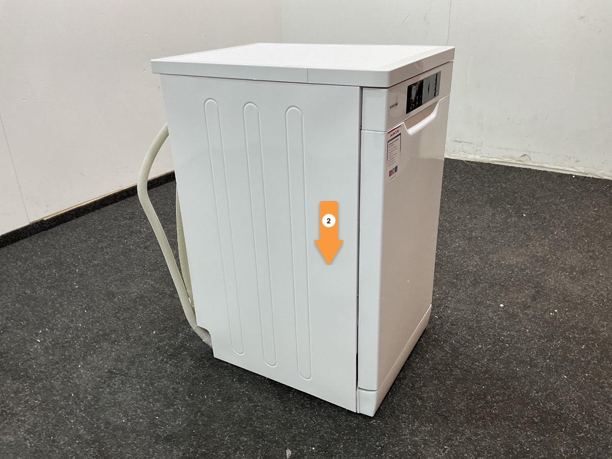 Inventum smalle vaatwasser VVW4530AW - Vrijstaand
