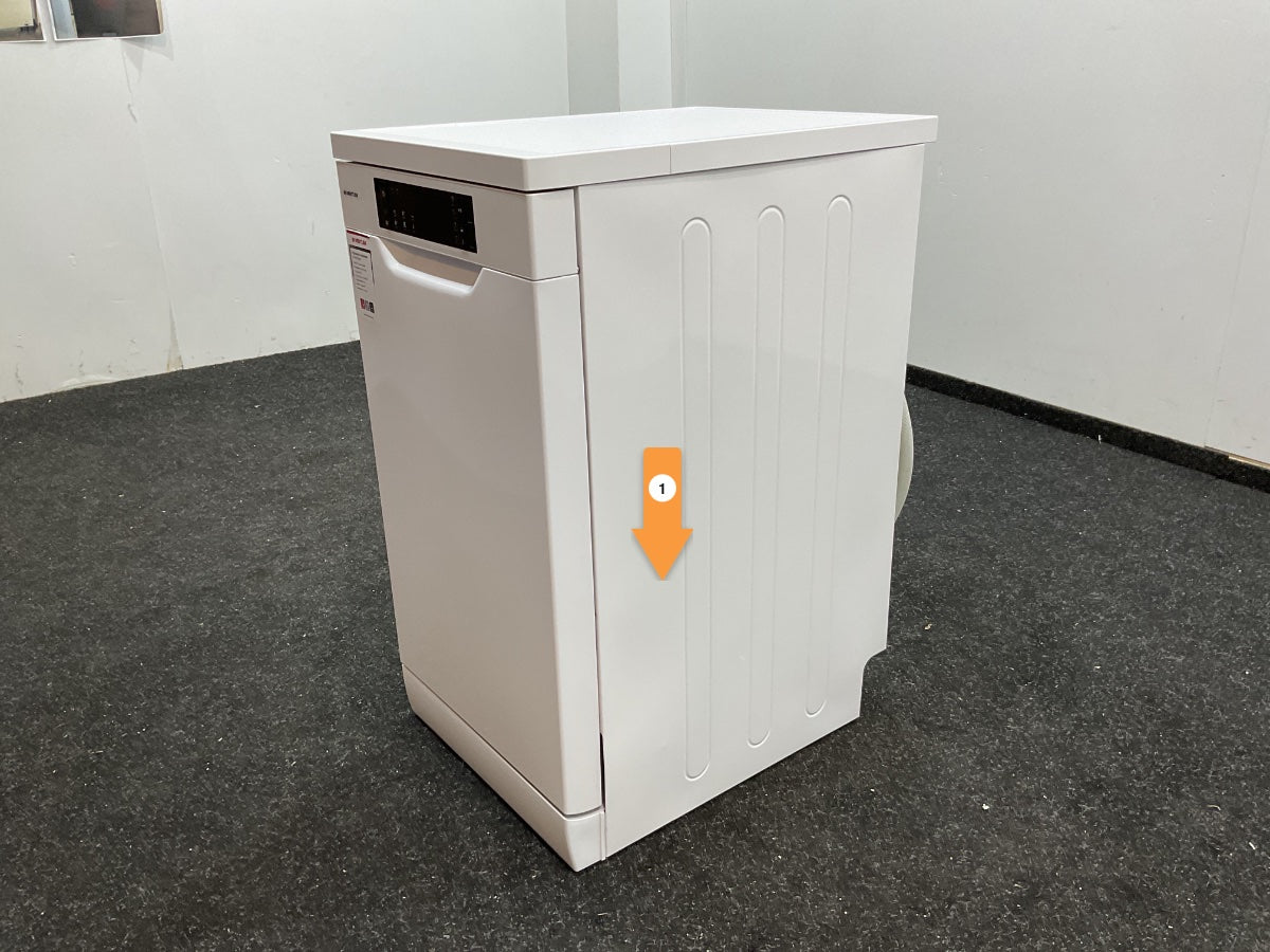 Inventum smalle vaatwasser VVW4530AW - Vrijstaand