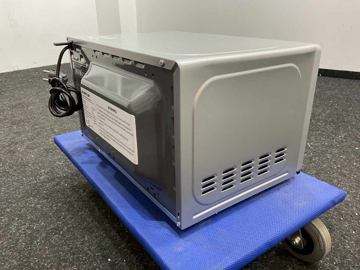 Inventum solo-magnetron MN207S - Vrijstaand - RVS/Zwart