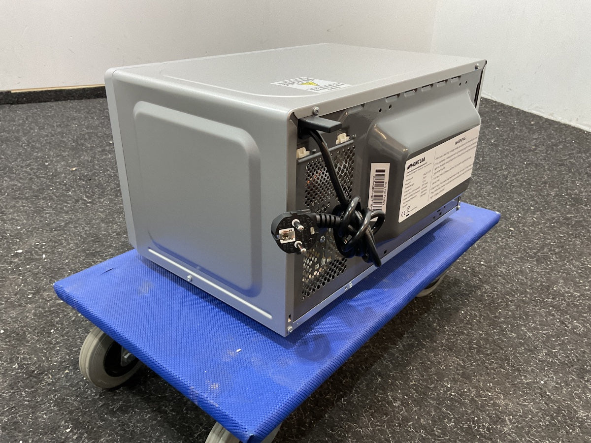 Inventum solo-magnetron MN207S - Vrijstaand - RVS/Zwart