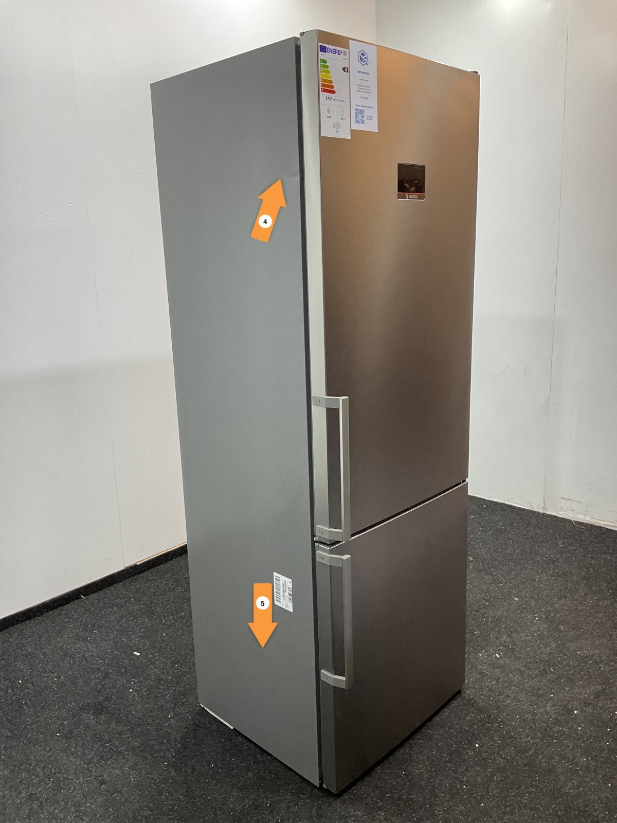 Bosch koelkast KGN49AIBT - Serie 6 - RVS 