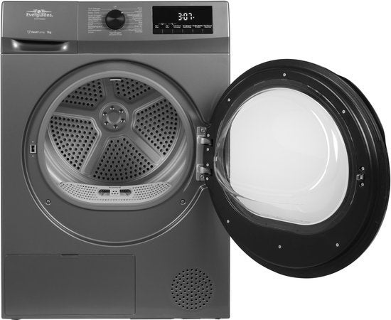 Everglades warmtepompdroger EVHP7056DG - Titanium Grijs