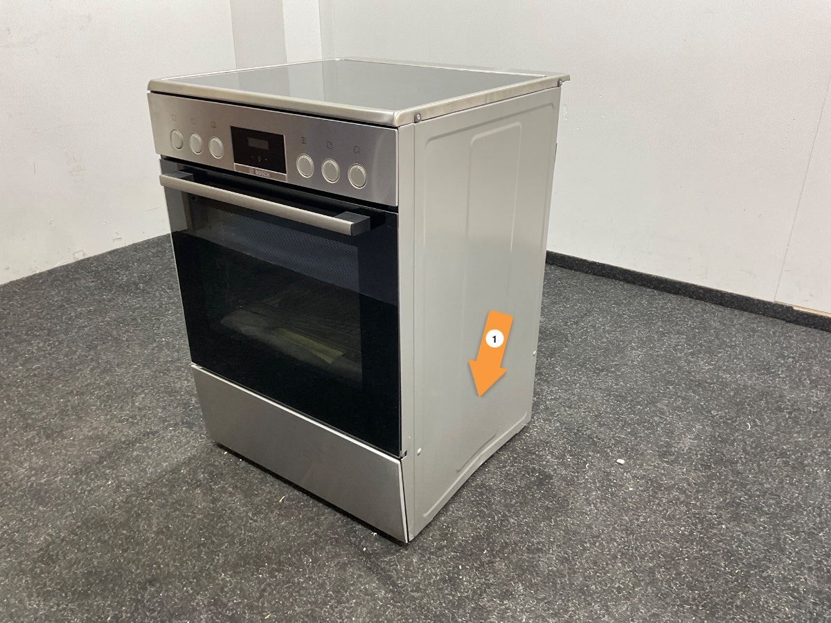 Bosch keramisch fornuis HKR39C250 - RVS