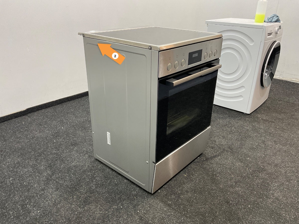 Bosch keramisch fornuis HKR39C250 - RVS