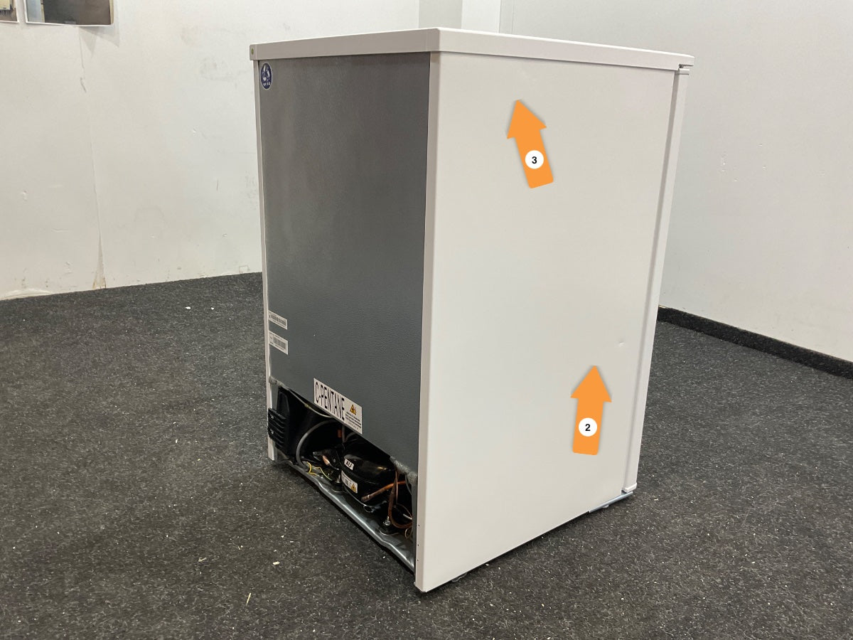Tomado vrieskast TFT5501W - Tafelmodel - Wit