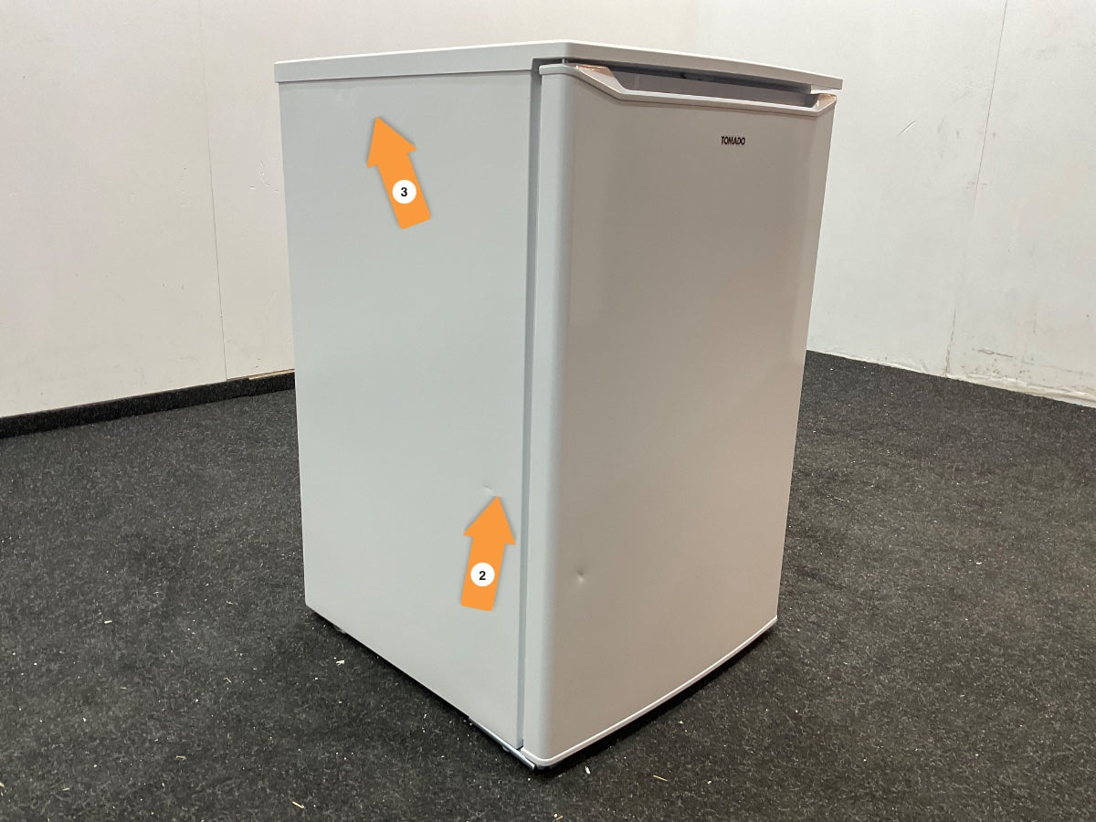 Tomado vrieskast TFT5501W - Tafelmodel - Wit