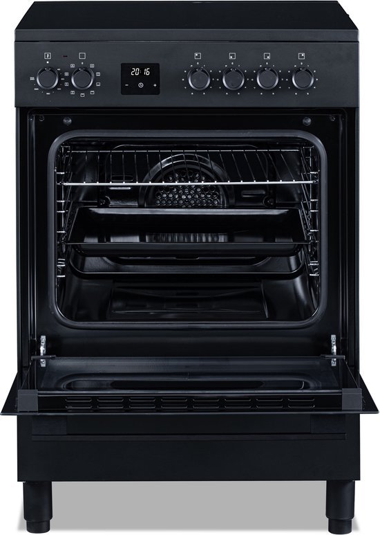 Everglades inductiefornuis EVCK6250 Pro Line - Mat Zwart