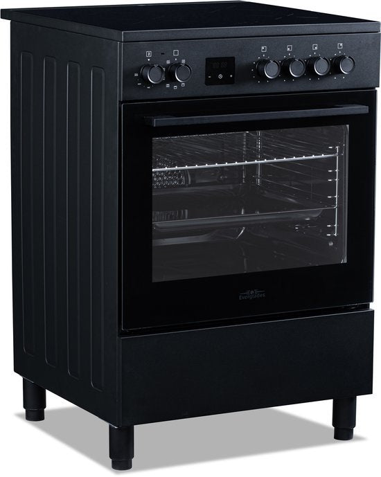 Everglades inductiefornuis EVCK6250 Pro Line - Mat Zwart