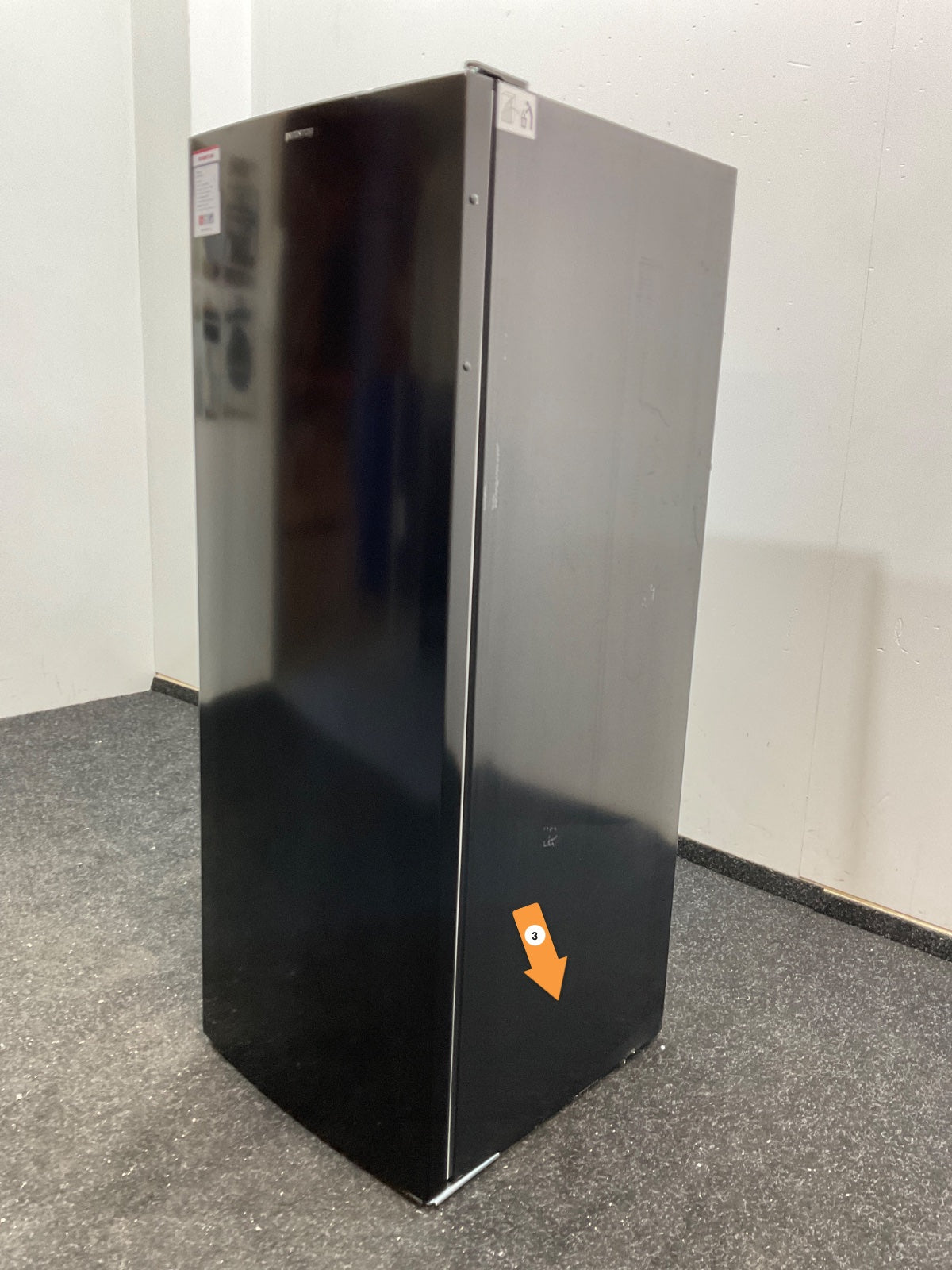 Inventum vrieskast VR1430B - Vrijstaand - Zwart