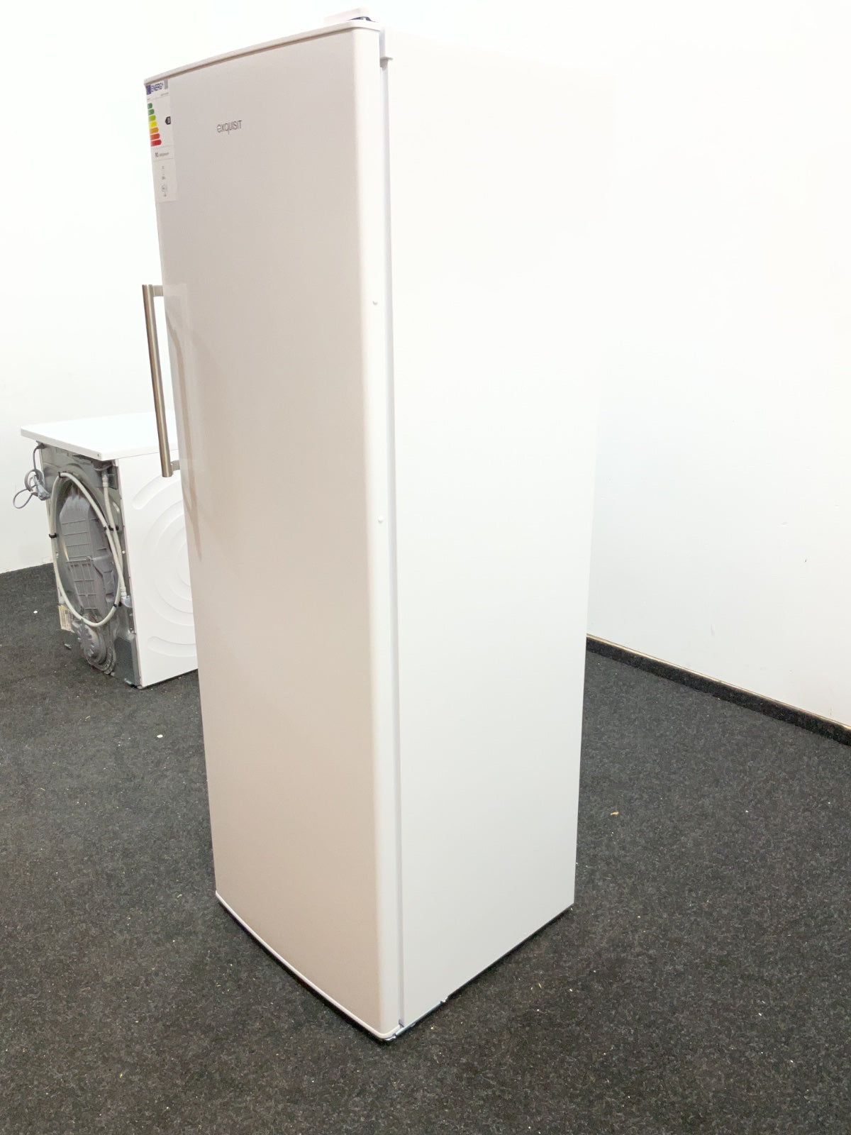 Exquisit koelkast KS350-V-H-040DW - Vrijstaand - Wit