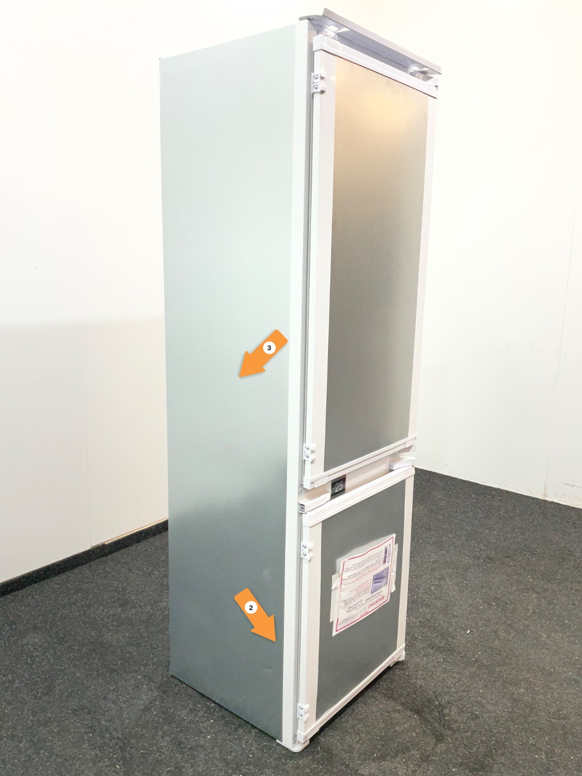 Beko inbouw koelkast BCHA275K4SN - 178 cm met Sleepdeur