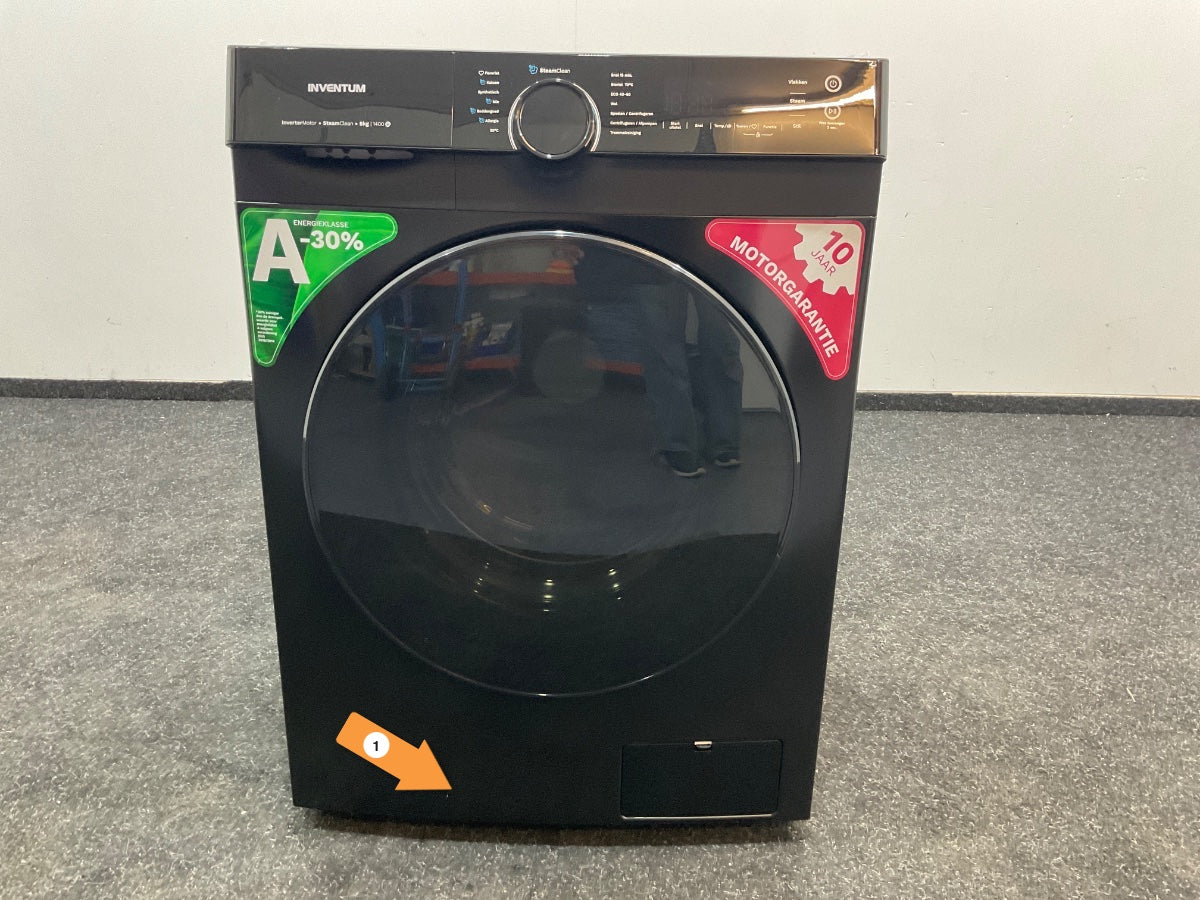 Inventum wasmachine VWM8030B - 8kg - Zwart