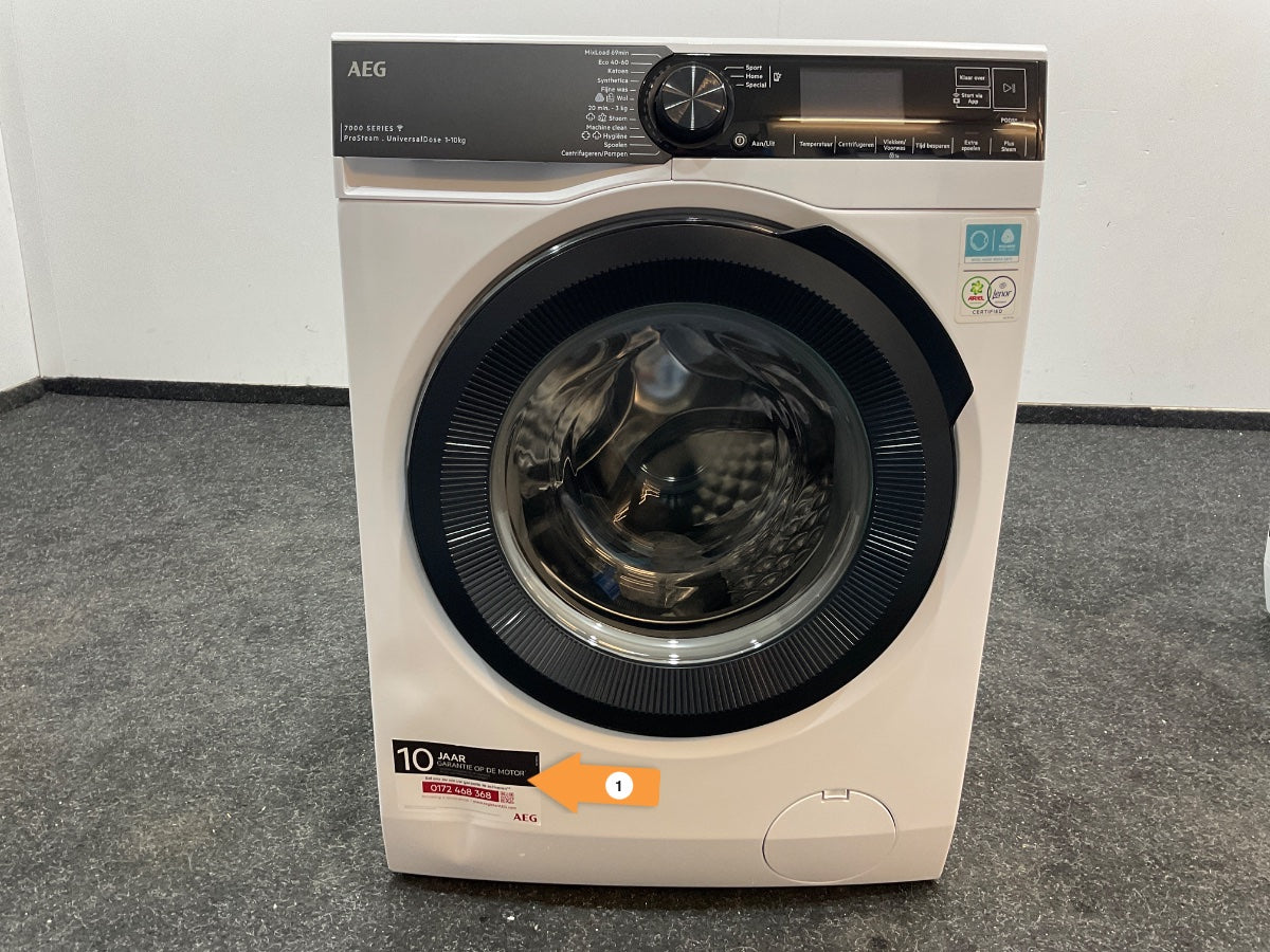 AEG wasmachine LR7604UC4 7000 ProSteam - Wit