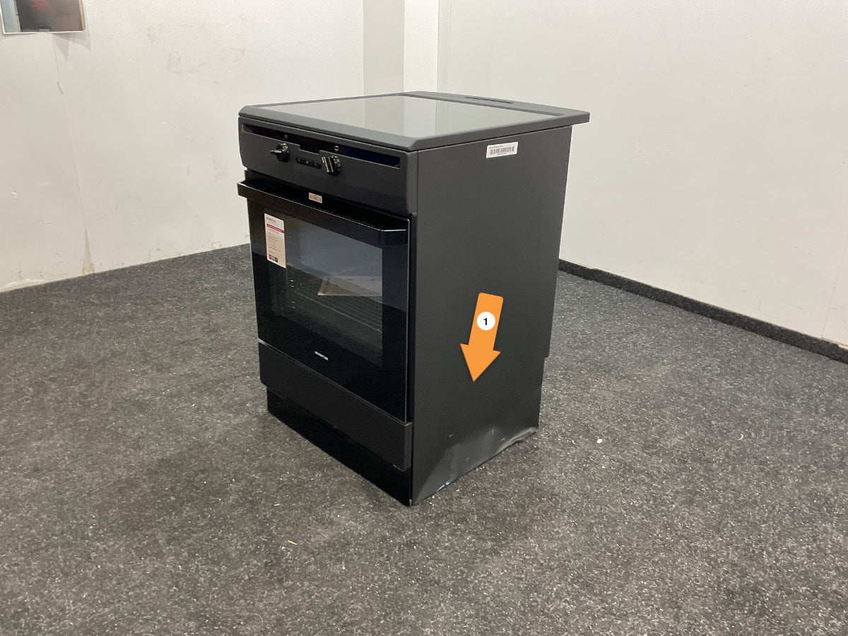 Inventum inductie fornuis VFI6042ZWA - Zwart