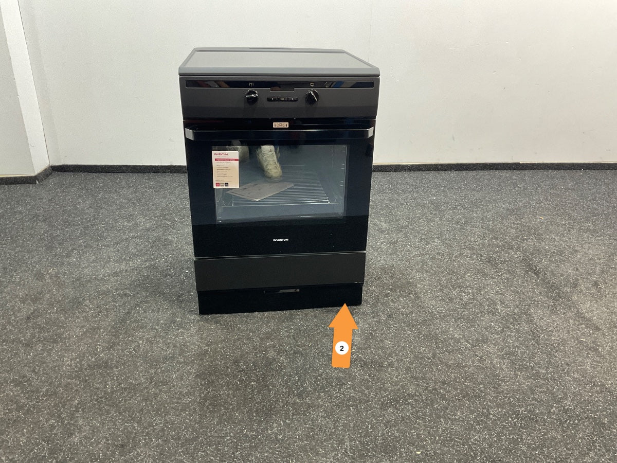 Inventum inductie fornuis VFI6042ZWA - Zwart