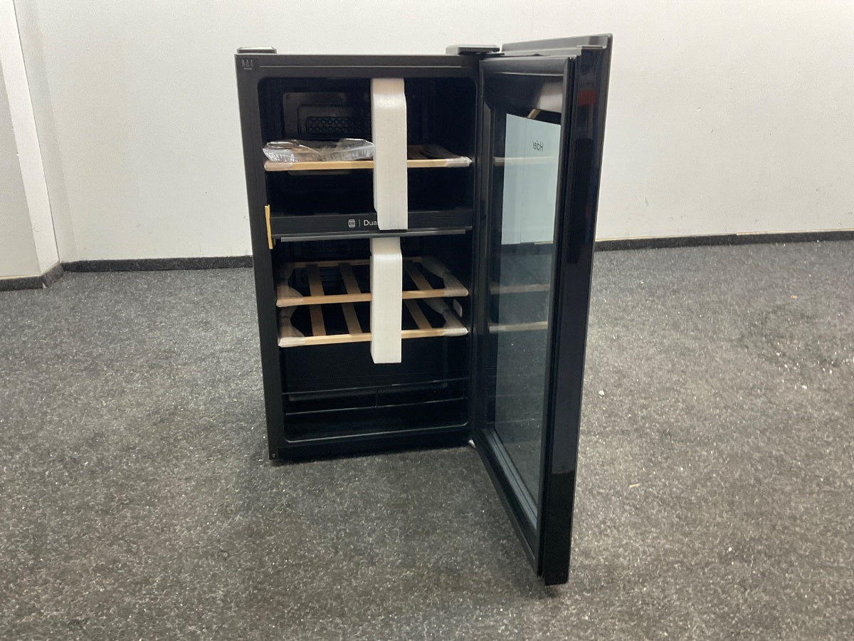 Haier wijnkoelkast HWS32GDG - 32 flessen - Zwart