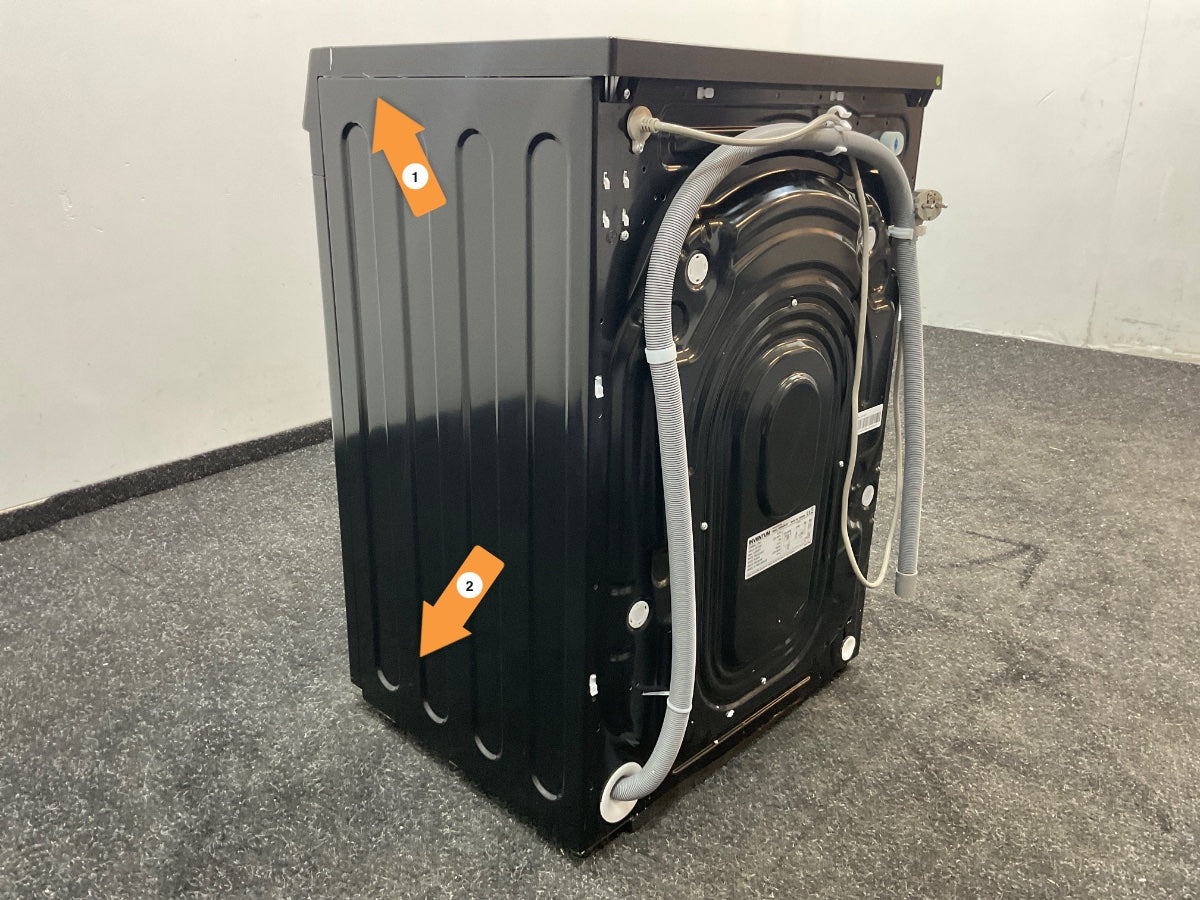 Inventum wasmachine VWM8030B - 8kg - Zwart